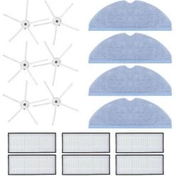 BENOBBY KIDS Kehrmaschinenzubeh?r F��r Xiaomi Roborock S7 T7S T7S Hauptb��rstenfilter Seitenb��rstenersatzzubeh?r 16-teiliges Set