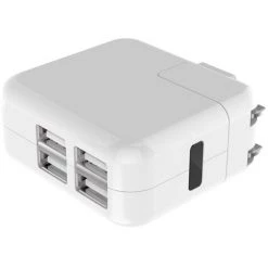 BENOBBY KIDS 5.1A QC3.0, 4USB-Schnellladeger?t F��r Mobiltelefone Mit Mehreren Anschl��ssen, Europ?ischer Reiseladekopf