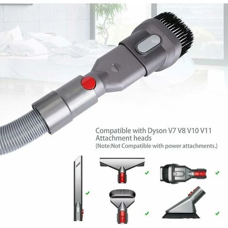 BENOBBY KIDS Verl?ngerungsschlauch, Erweiterbares Zubeh?r F��r Dyson V7 V8 V10 V11 V15 SV10 SV11 Akku-Staubsauger, 52 Cm Erweiterbar Auf 150 Cm Ersatzschlauch F��r Dyson – Bild 3