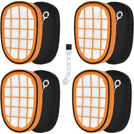 BENOBBY KIDS 4 PCS Filter F��r Philips SpeedPro Max Aqua Akku Staubsauger Geeignet F��r Philips Staubsauger FC6822/6823/6827/6904/6906/6908 Zubeh?r Filterelement Zubeh?r