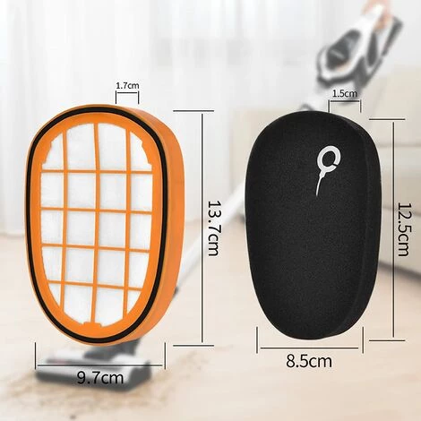 BENOBBY KIDS 4 PCS Filter F��r Philips SpeedPro Max Aqua Akku Staubsauger Geeignet F��r Philips Staubsauger FC6822/6823/6827/6904/6906/6908 Zubeh?r Filterelement Zubeh?r – Bild 5