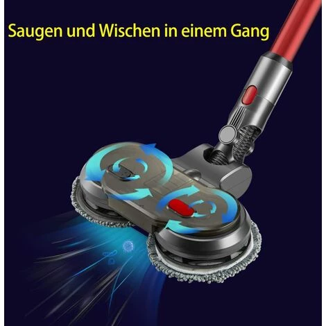 BENOBBY KIDS Mop Zubeh?r F��r Dyson V7 V8 V10 V11 V15 2 In 1 Wischkopf Und Staubsauger Mit Wassertank Und 6 Mopps – Bild 2