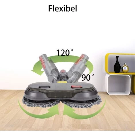 BENOBBY KIDS Mop Zubeh?r F��r Dyson V7 V8 V10 V11 V15 2 In 1 Wischkopf Und Staubsauger Mit Wassertank Und 6 Mopps – Bild 5