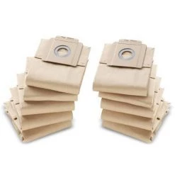 KARCHER 10x KÃ¤rcher PapierfiltertÃ¼ten 2-lagig Alle Trockensauger 69043330