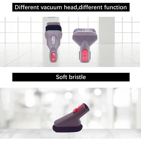 BENOBBY KIDS 5-teiliges B��rsten-Befestigungsset F��r Dyson V8 V7 V10 V11 V12 V15, Staubsauger-Zubeh?r, Einschlie?lich Matratzenreiniger, Kombinationswerkzeug, Fugend��se, Weicher Staubb��rste – Bild 4