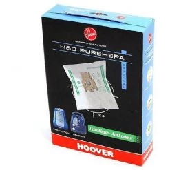 Ersatzteil - 4er Pack Staubsaugerbeutel (geruchshemmend) H60 - - HOOVER - 36602